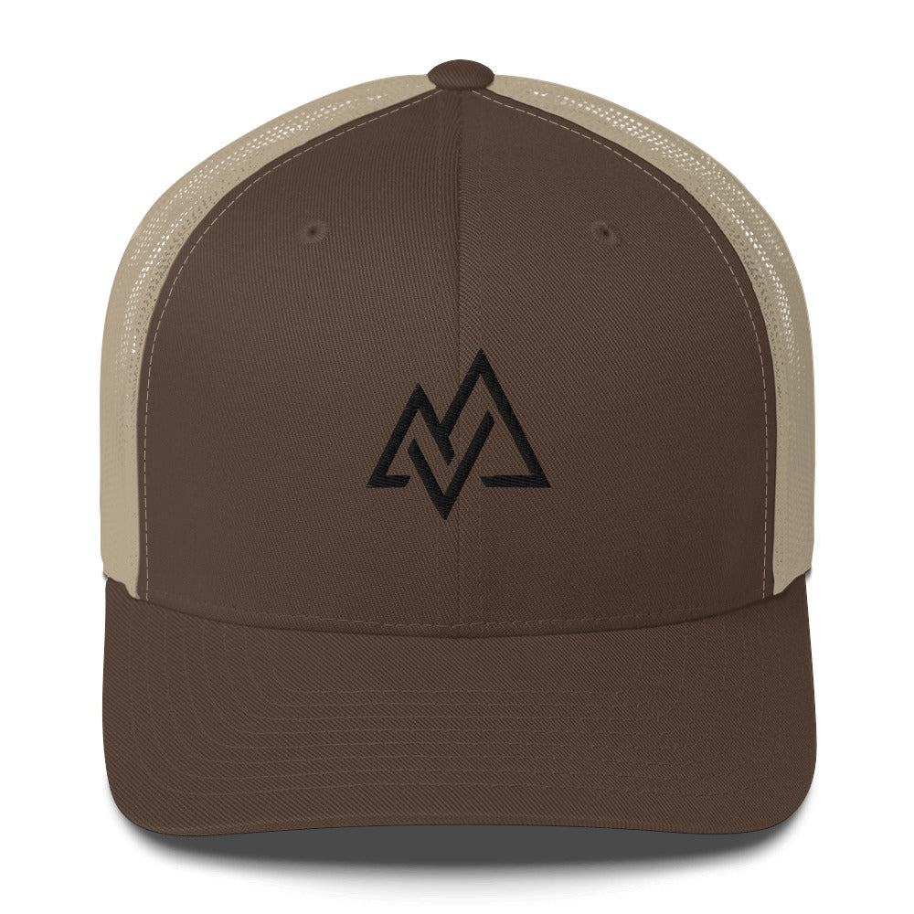 Mesh Cap "Mountain" MV beige brown (CH)