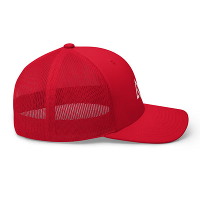 Mesh Cap "Mountain" MV red