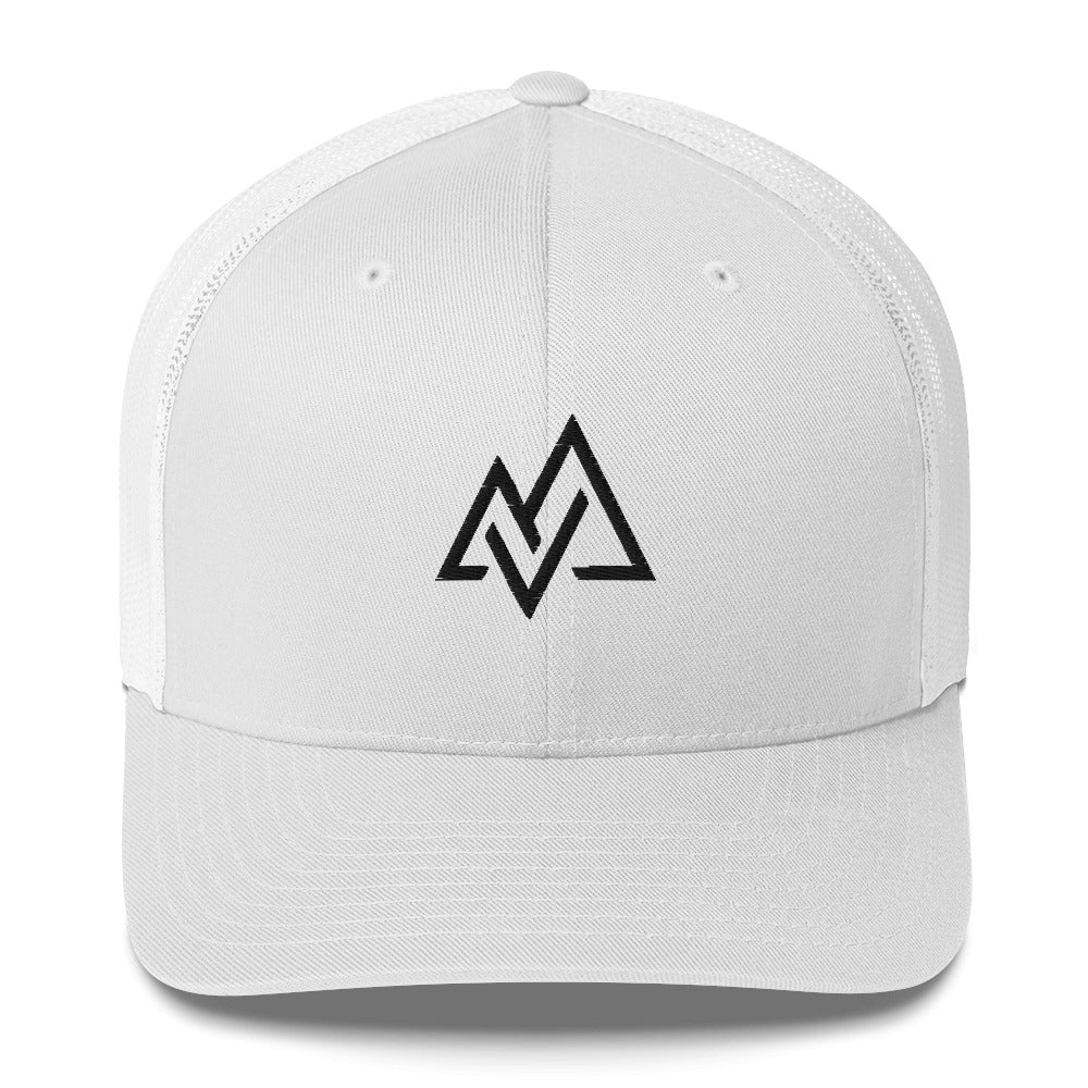 Mesh Cap "Mountain" MV white