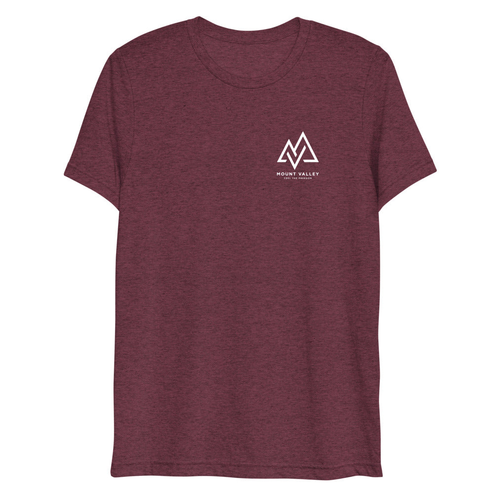 T-Shirt "Ocean" MV maroon